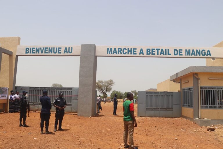 Manga : Une gare routière, un abattoir, et un marché à bétail inaugurés