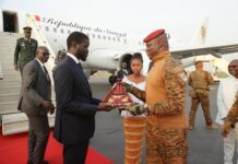 Coopération Burkina Faso-République du Sénégal : Bassirou Diomaye FAYE à Ouagadougou