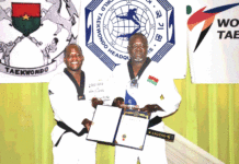 2023 Award of proud taekwondo : Mathias Kadiogo distingué