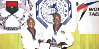 2023 Award of proud taekwondo : Mathias Kadiogo distingué