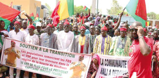 Soutien au président du Faso : les chefs coutumiers de Dédougou donnent de la voix