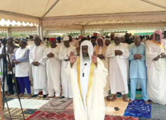 Tabaski 2024 : le Mouvement sunnite a prié pour la paix à Ouagadougou