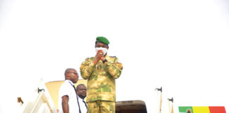 Fin de séjour du Président Assimi GOÏTA à Ouagadougou