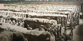 Province du Shaanxi : A la découverte des statues des guerriers et chevaux en terre cuite