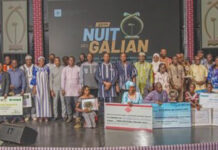 27e nuit des prix Galian : Six prix pour Sidwaya