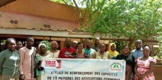 Leadership réfléchi-diversité-genre: Des associations féminines renforcent leur capacité