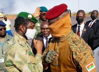 Coopération Burkina Faso – République du Mali : le Président Assimi GOÏTA à Ouagadougou pour une visite d’amitié et de travail