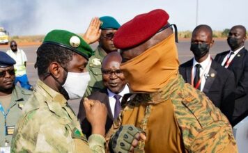 Coopération Burkina Faso – République du Mali : le Président Assimi GOÏTA à Ouagadougou pour une visite d’amitié et de travail