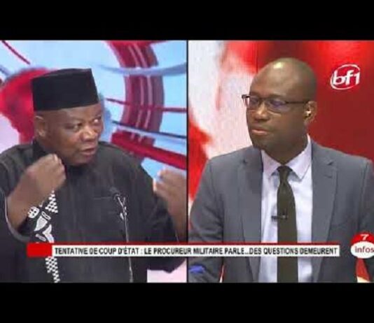 Media : suspension de l’émission hebdomadaire de débat, 7 info de la télévision privée BF1 pour deux semaines