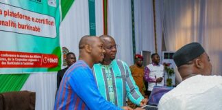 Lancement du logiciel du e certificat : Tout Burkinabè peut demander son certificat de nationalité en ligne.