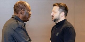 Sommet sur l’Ukraine pour la paix : Alassane Ouattara a reçu en audience Volodymyr Zelensky en Suisse