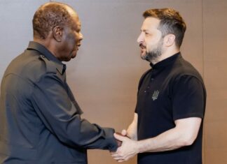 Sommet sur l’Ukraine pour la paix : Alassane Ouattara a reçu en audience Volodymyr Zelensky en Suisse