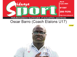 Une Sidwaya Sport du 04-06-2024