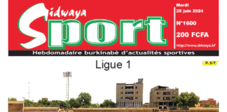 Une Sidwaya Sport du 25-06-2024
