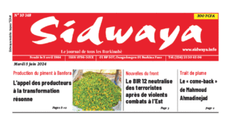 Une Sidwaya du 04-06-2024