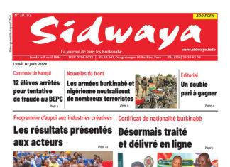 Une du 10-06-2024