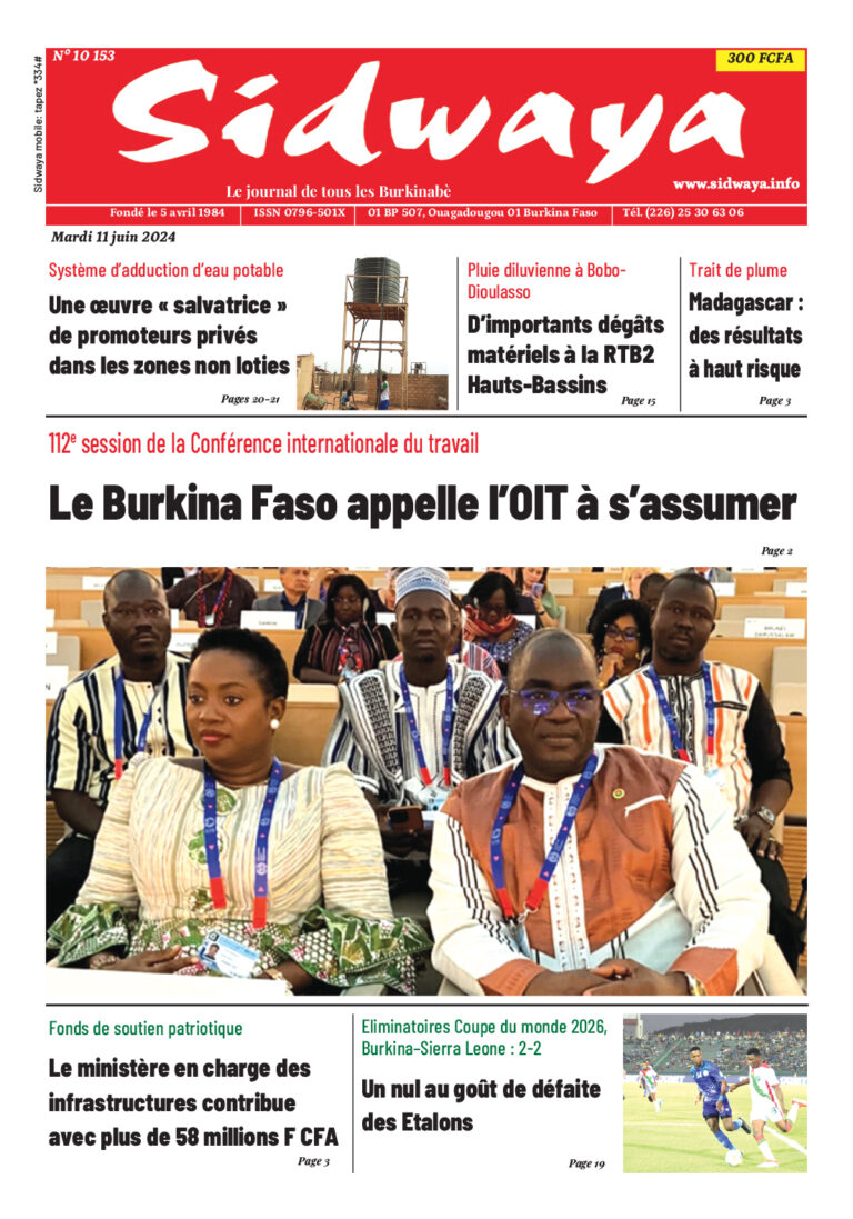 Une du 11-6-2024