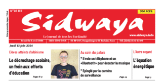 Une Sidwaya du 13-06-2024