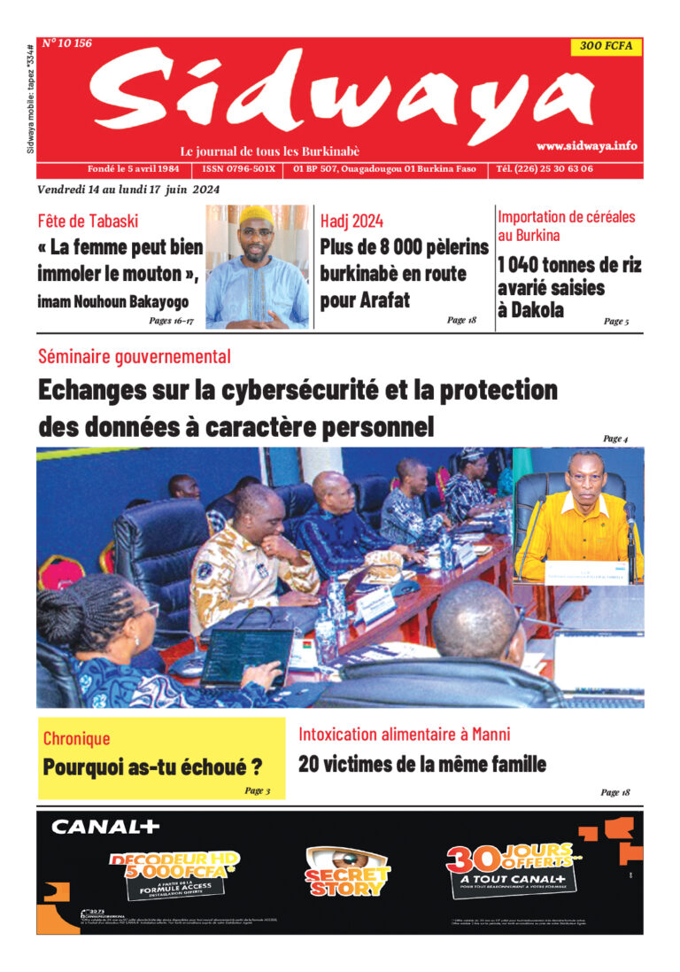 Une du 14-06-2024
