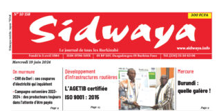 Une sidwaya 19-06-2024