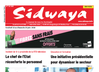 Une Sidwaya du 21 au 23-06-2024
