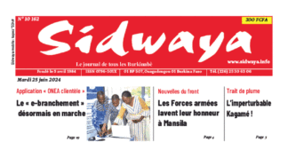 Une Sidwaya du 25-06-2024