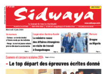Une Sidwaya du 05-06-2024