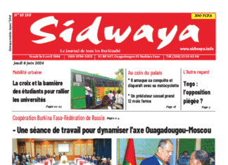 Une Sidwaya du 06-06-2024