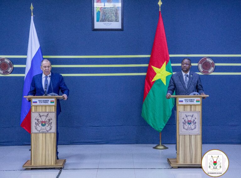 Coopération bilatérale : Ouagadougou et Moscou réaffirment l’excellence de leurs relations