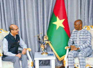 Coopération bilatérale: deux diplomates chez Ousmane Bougouma