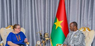 Coopération Burkina Faso-Canada : l’ambassadrice Lee-Anne Hermann fait ses adieux à Ousmane Bougouma