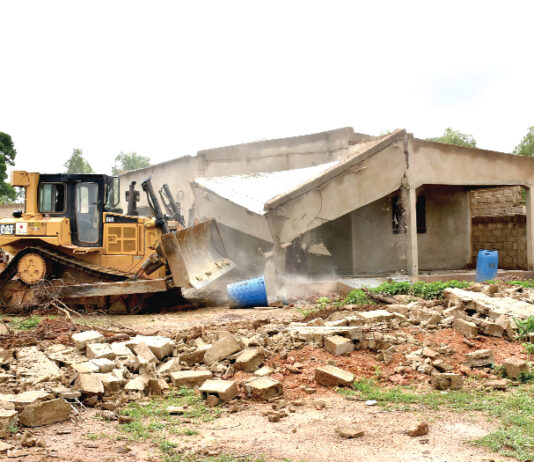 Aménagements et constructions illicites dans la commune de Komsilga : les bulldozers de l’ONC-AC remettent l’ordre