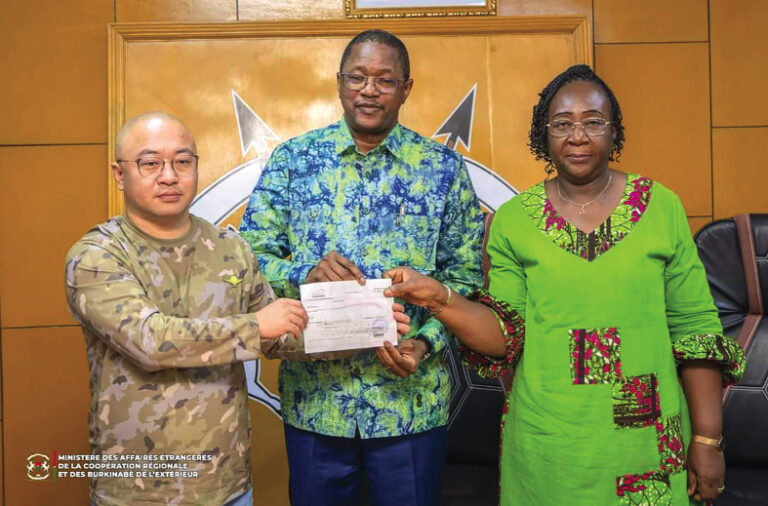 Coopération bilatérale : le Sino-Burkinabè Yubao Li engagé dans les mines et l’agriculture de sa 2nde patrie
