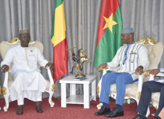 Coopération parlementaire : le Président du CNT du Mali, Malick Diaw à Ouagadougou