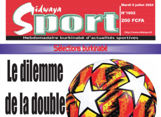 Une Sidwaya Sport du 09-07-2024