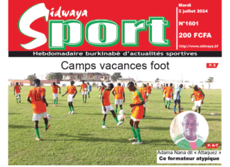 Une Sidwaya Sport du 02-07-2024