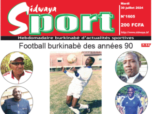 Une Sidwaya Sport du 30-7-2024