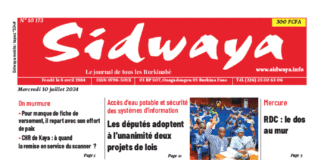 Une Sidwaya du 10-07-2024