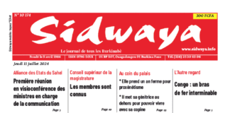 Une Sidwaya du 11-07-2024