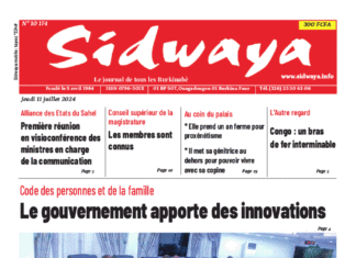 Une Sidwaya du 11-07-2024
