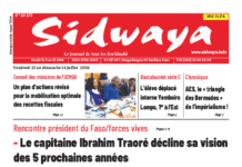 Une Sidwaya du 12 au 14-07-2024