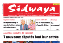 Une Sidwaya du 19 au 21-07-2024