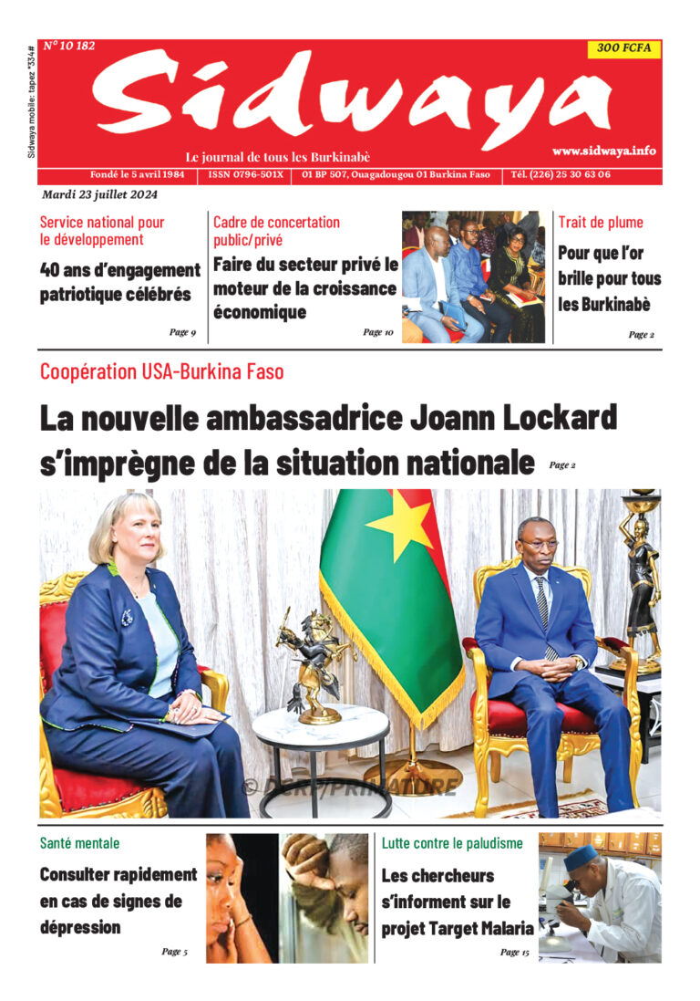 Une du 23-07-2024