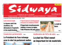 Une Sidwaya du 26 au 28-7-2024
