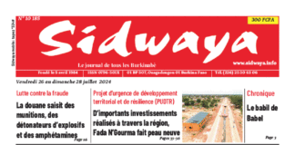 Une Sidwaya du 26 au 28-7-2024