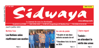 Une Sidwaya du 04-07-2024