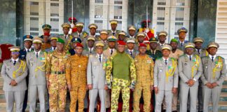 Coopération militaire : le Président du Faso échange avec la 36e promotion des stagiaires de l’Ecole d’Etat-major national de Koulikoro