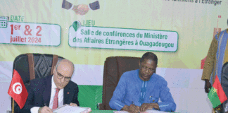 8e commission mixte de coopération Burkina-Tunisie: 8 accords signés