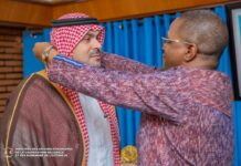 Coopération Burkina- Arabie Saoudite: L’Ambassadeur Fahad Aldosari élevé au grade de commandeur de l’ordre de l’Etalon