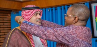 Coopération Burkina- Arabie Saoudite: L’Ambassadeur Fahad Aldosari élevé au grade de commandeur de l’ordre de l’Etalon